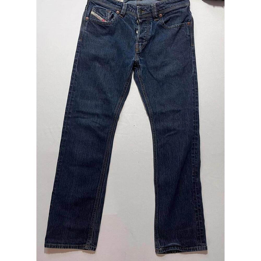 Diesel Larkee Straight Jeans Men’s 30x31 Dark Blue Denim Classic Fit
